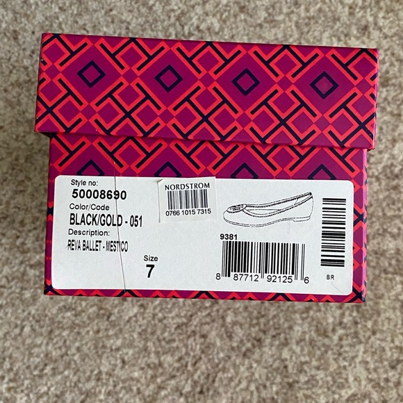 Tory Burch Reva Ballet Flat Size 7 - Picture 9 of 12
